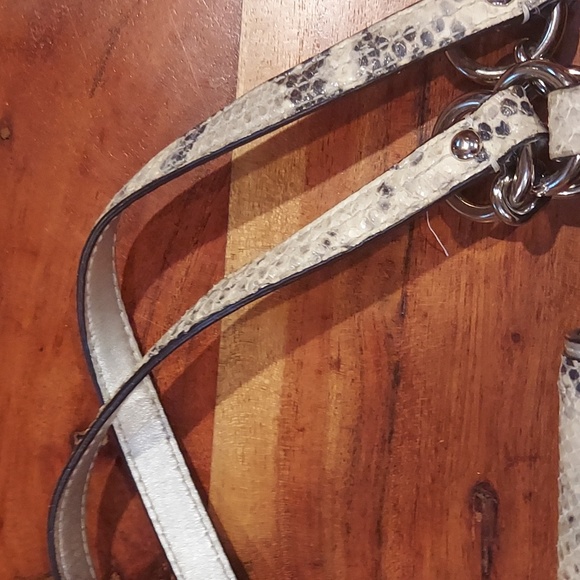 Coach Tan and Gray Shoulder Bag - Picture 4 of 6